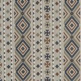 MULBERRY FD715.H46.0 SHAFTESBURY BLUE/LOVAT Fabric - Eade's Wallpaper