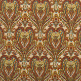 MULBERRY FD728.Y101.0 BOHEMIAN PAISLEY MULTI Fabric - Eade's Wallpaper
