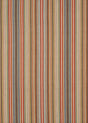 MULBERRY FD735.R43.0 TAPTON STRIPE TEAL/RUSSET Fabric - Eade's Wallpaper