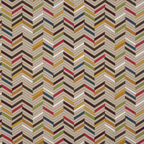 MULBERRY FD739.T70.0 CAROUSEL SPICE/PLUM Fabric - Eade's Wallpaper