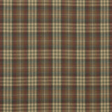 MULBERRY FD748.V117.0 NEVIS RED/GREEN Fabric - Eade's Wallpaper