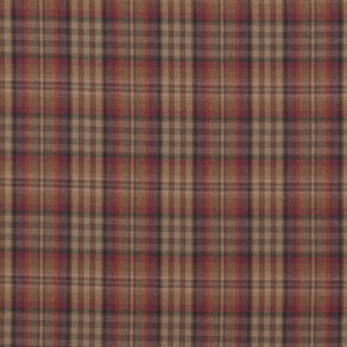 MULBERRY FD748.V162.0 NEVIS RUSSET/MAUVE Fabric - Eade's Wallpaper