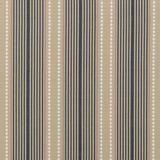 MULBERRY FD753.H49.0 BRIGHTON STRIPE INDIGO/LINEN Fabric - Eade's Wallpaper