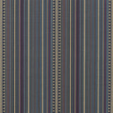 MULBERRY FD756.R11.0 PAGEANT STRIPE TEAL Fabric - Eade's Wallpaper
