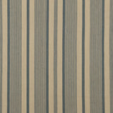 MULBERRY FD758.R30.0 COLLEGE STRIPE TEAL/LINEN Fabric - Eade's Wallpaper