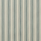 MULBERRY FD759.R11.0 HAMMOCK STRIPE TEAL Fabric - Eade's Wallpaper