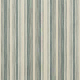 MULBERRY FD759.R11.0 HAMMOCK STRIPE TEAL Fabric - Eade's Wallpaper