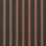 MULBERRY FD760.A132.0 CHESTER STRIPE WOODSMOKE/RUSSET Fabric - Eade's Wallpaper