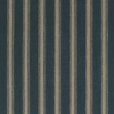 MULBERRY FD760.R11.0 CHESTER STRIPE TEAL Fabric - Eade's Wallpaper