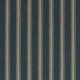 MULBERRY FD760.R11.0 CHESTER STRIPE TEAL Fabric - Eade's Wallpaper