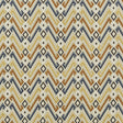 MULBERRY FD770.H53.0 JAZZ INDIGO/SPICE Fabric - Eade's Wallpaper