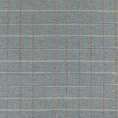 MULBERRY FD775.R41.0 WALTON SOFT TEAL Fabric - Eade's Wallpaper