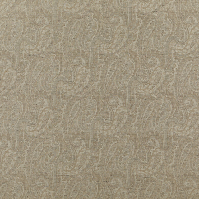 MULBERRY FD777.N102.0 FAIRFIELD PAISLEY SAND Fabric - Eade's Wallpaper