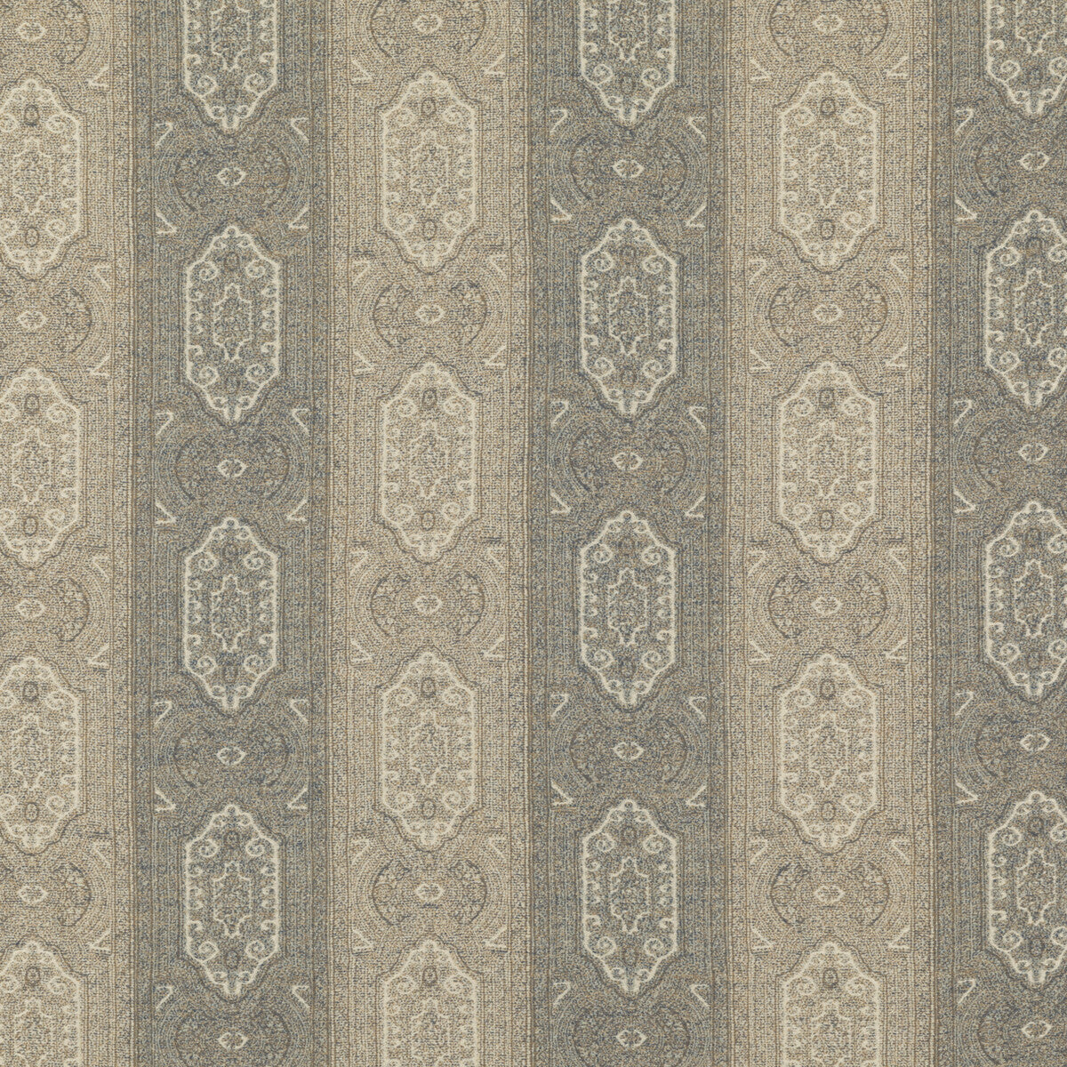 MULBERRY FD780.H10.0 ADLINA INDIGO Fabric - Eade's Wallpaper