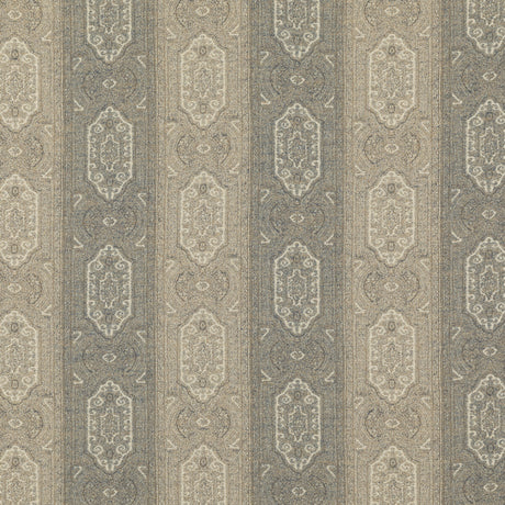 MULBERRY FD780.H10.0 ADLINA INDIGO Fabric - Eade's Wallpaper