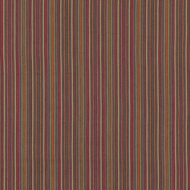 MULBERRY FD789.H113.0 FALCONER STRIPE PLUM Fabric - Eade's Wallpaper