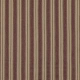 MULBERRY FD790.H113.0 COWDRAY STRIPE PLUM Fabric - Eade's Wallpaper