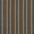 MULBERRY FD792.G34.0 BERBER STRIPE DENIM Fabric - Eade's Wallpaper