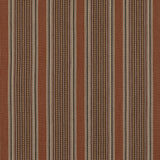 MULBERRY FD792.T30.0 BERBER STRIPE SPICE Fabric - Eade's Wallpaper