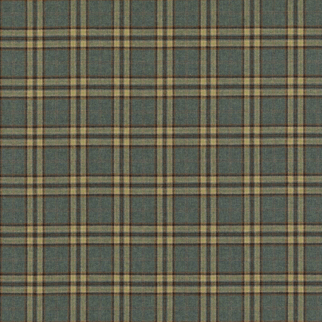 MULBERRY FD805.R11.0 GHILLIE TEAL Fabric - Eade's Wallpaper