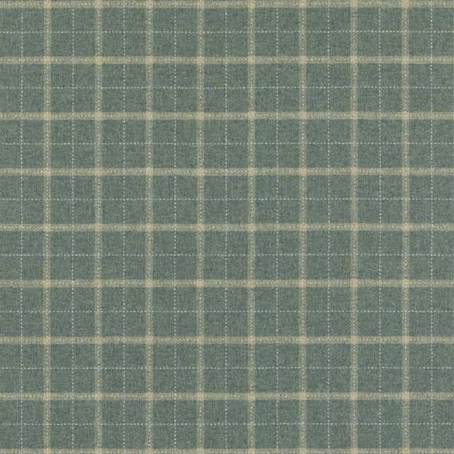 MULBERRY FD806.R11.0 BOWMONT TEAL Fabric - Eade's Wallpaper