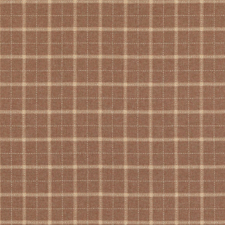 MULBERRY FD806.V55.0 BOWMONT RUSSET Fabric - Eade's Wallpaper