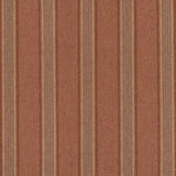 MULBERRY FD808.V55.0 MORAY STRIPE RUSSET Fabric - Eade's Wallpaper