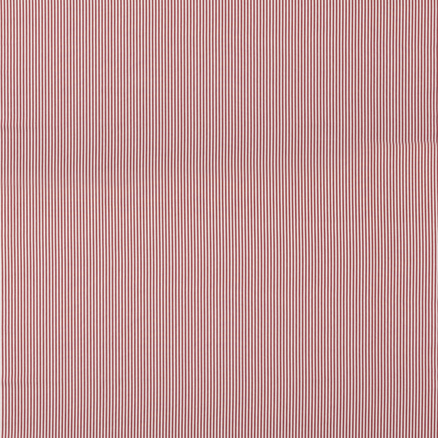 MULBERRY FD813.V106.0 MULBERRY TICKING RED Fabric - Eade's Wallpaper
