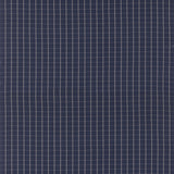 MULBERRY FD816.H10.0 COMPASS CHECK INDIGO Fabric - Eade's Wallpaper
