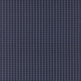 MULBERRY FD816.H10.0 COMPASS CHECK INDIGO Fabric - Eade's Wallpaper