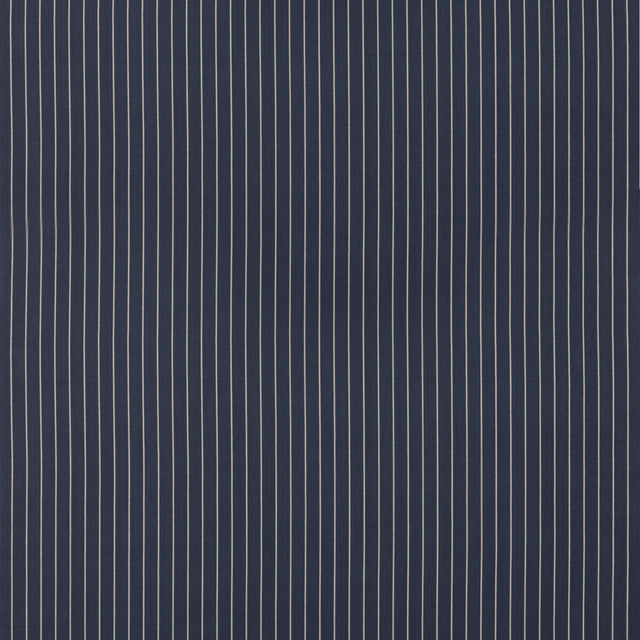 MULBERRY FD818.H10.0 SHOREHAM STRIPE INDIGO Fabric - Eade's Wallpaper