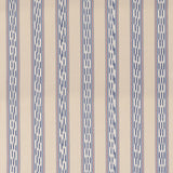 MULBERRY FD819.G103.0 BREEZY STRIPE BLUE/RED Fabric - Eade's Wallpaper