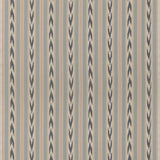 MULBERRY FD821.G103.0 NEWPORT STRIPE BLUE/RED Fabric - Eade's Wallpaper
