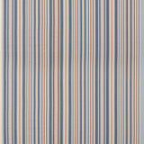 MULBERRY FD823.G103.0 MEDFORD STRIPE BLUE/RUST Fabric - Eade's Wallpaper