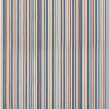 MULBERRY FD823.G103.0 MEDFORD STRIPE BLUE/RUST Fabric - Eade's Wallpaper