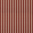 MULBERRY FD828.V110.0 STARBOARD STRIPE RED/INDIGO Fabric - Eade's Wallpaper
