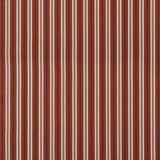 MULBERRY FD828.V110.0 STARBOARD STRIPE RED/INDIGO Fabric - Eade's Wallpaper