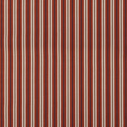 MULBERRY FD828.V110.0 STARBOARD STRIPE RED/INDIGO Fabric - Eade's Wallpaper