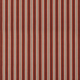 MULBERRY FD828.V110.0 STARBOARD STRIPE RED/INDIGO Fabric - Eade's Wallpaper