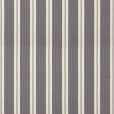 MULBERRY FD833.H10.0 CLIFF STRIPE INDIGO Fabric - Eade's Wallpaper