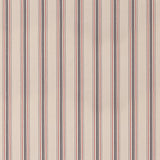 MULBERRY FD834.G103.0 SEAFORD STRIPE BLUE/RED Fabric - Eade's Wallpaper