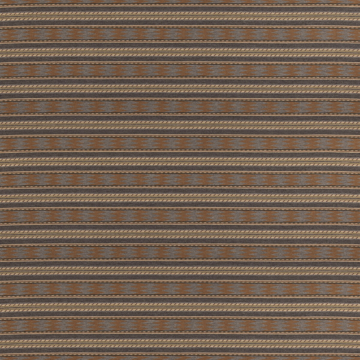 MULBERRY FD837.A15.0 INVERARAY WOODSMOKE Fabric - Eade's Wallpaper