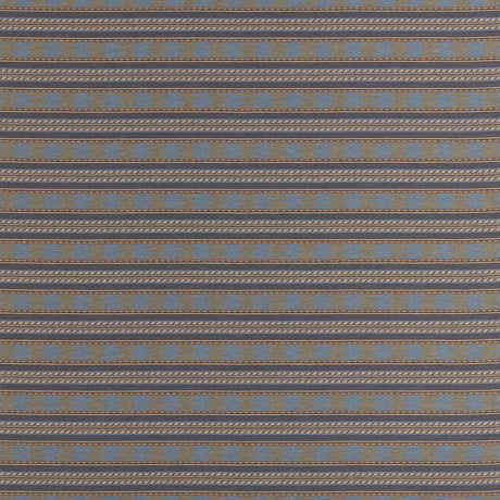MULBERRY FD837.A44.0 INVERARAY CHARCOAL/BLUE Fabric - Eade's Wallpaper