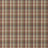MULBERRY FD838.V102.0 LINDISFARNE PLAID RED/GOLD Fabric - Eade's Wallpaper