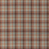 MULBERRY FD838.V174.0 LINDISFARNE PLAID RUSSET/AQUA Fabric - Eade's Wallpaper