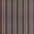 MULBERRY FD839.A44.0 LINDISFARNE STRIPE CHARCOAL/RED Fabric - Eade's Wallpaper