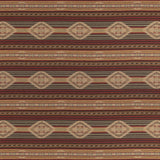 MULBERRY FD840.V169.0 HARLECH RED/LOVAT/SAND Fabric - Eade's Wallpaper