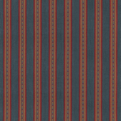MULBERRY FD847.R11.0 COUNTRY STRIPE TEAL Fabric - MULBERRY COUNTRY WALK