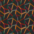 MULBERRY FD848.F109.0 BELTANE MIDNIGHT BLUE Fabric - MULBERRY COUNTRY WALK