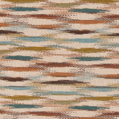 MULBERRY FD850.R24.0 FELBRIGG TEAL/CHESTNUT Fabric - MULBERRY CROFT WEAVES